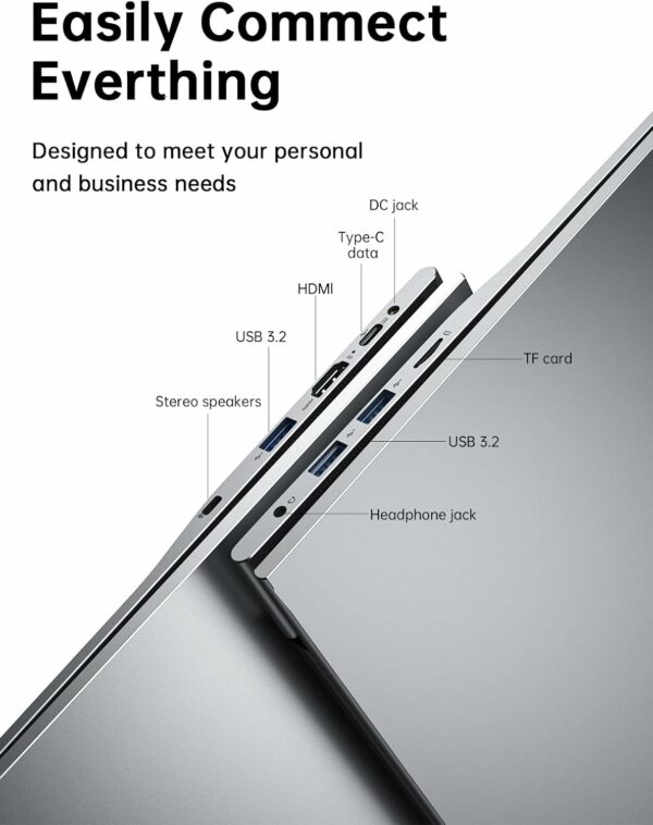 ACEMAGIC 17.3 inch FHD Laptop, Quad-Core N-97 Processor up to 3.6GHz（Beat N100 N95) - Image 6