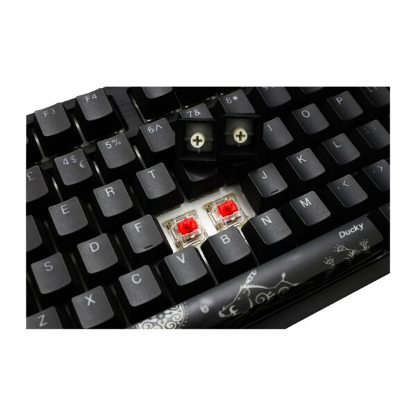 Ducky Shine 7 Blackout Edition RGB Mechanical Keyboard with Cherry MX Red Switches - Image 4