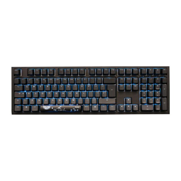 Ducky Shine 7 Blackout Edition RGB Mechanical Keyboard with Cherry MX Red Switches